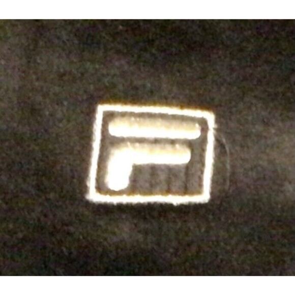 Fila Women's Black Velour 1/2 Zip Pullover Hoodie Sweatshirt Size Small - Picture 2 of 5